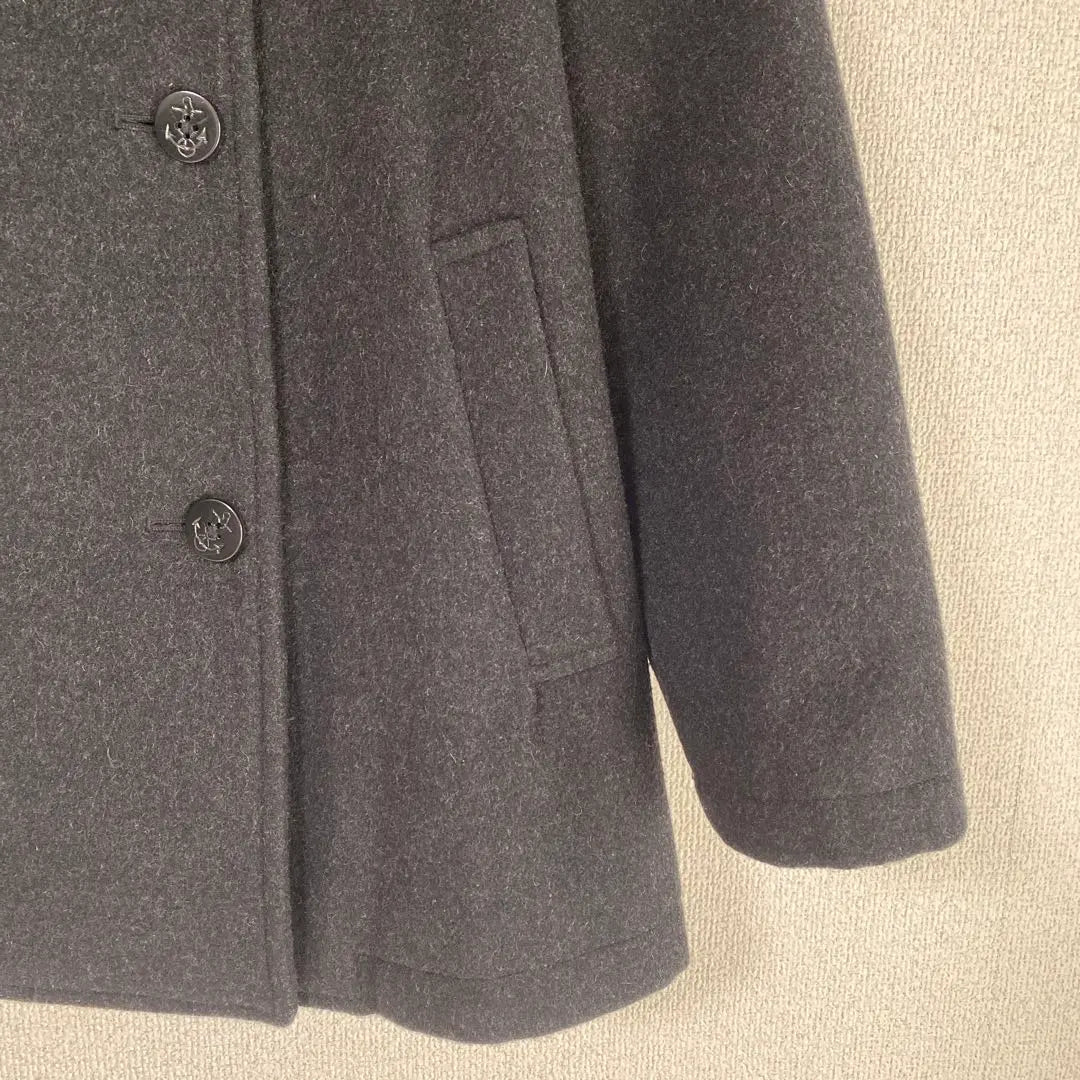 EASTBOY 9 Grey P coat Student Wool DMW