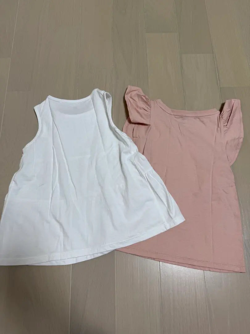 UNIQLO Sleeveless Tank Top 110 Size Set of 2 110cm