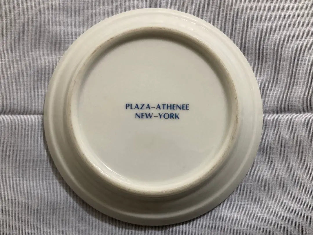 Antique miscellaneous goods Hotel Plaza Athens New York PLAZA accessory small plate