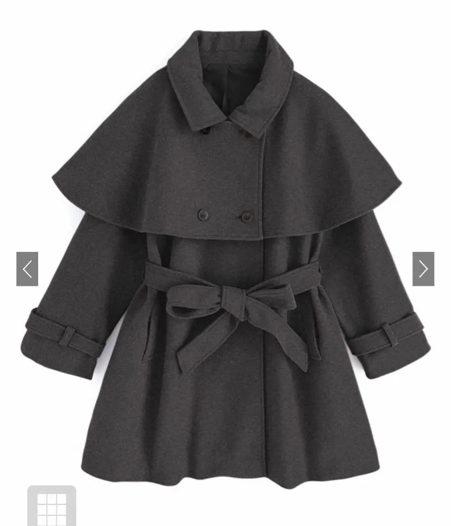 GRL 2way Cape Set Coat