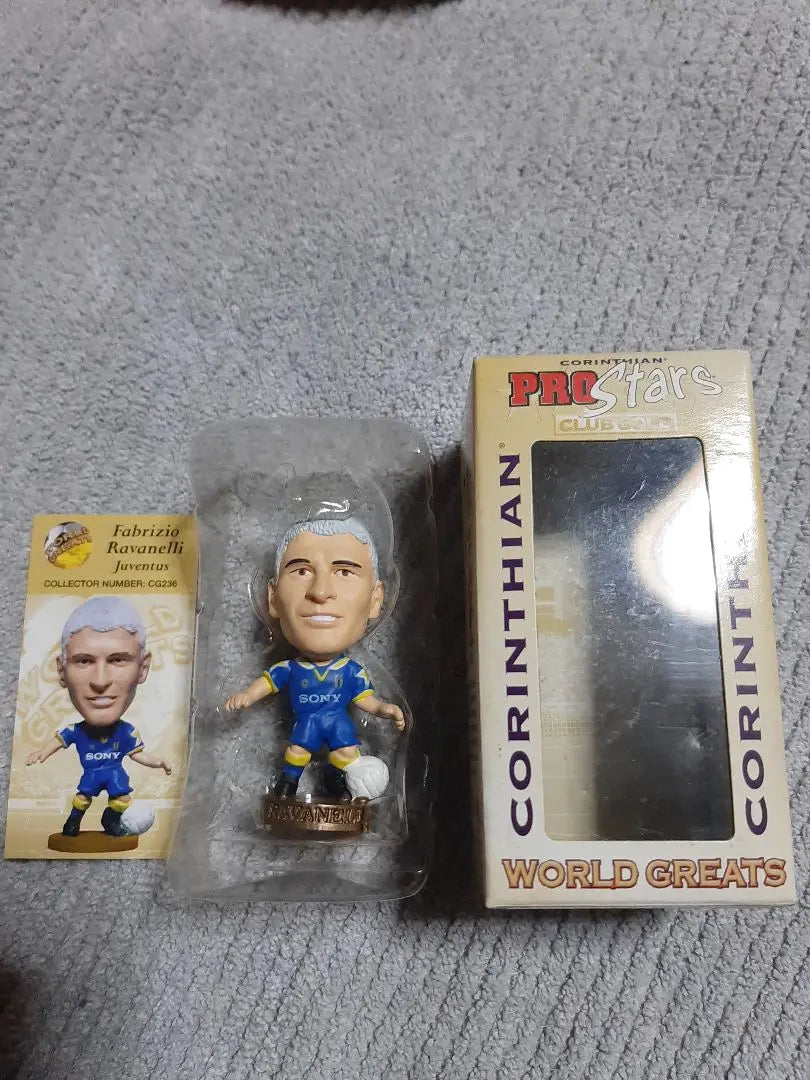 Valuable Corinthian Prostars WG Ravanelli Juventus Figure