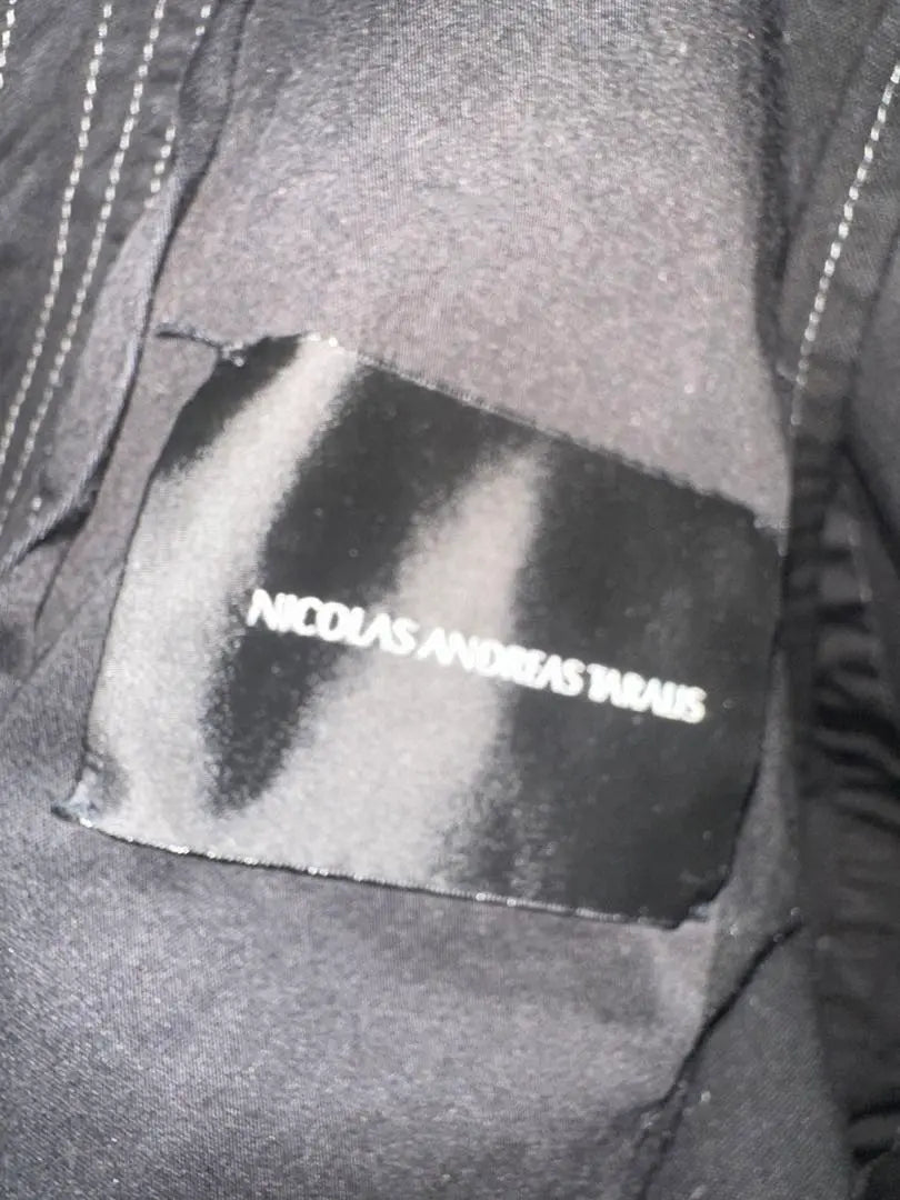 NICOLAS ANDREAS TARALIS Black Military Jacket