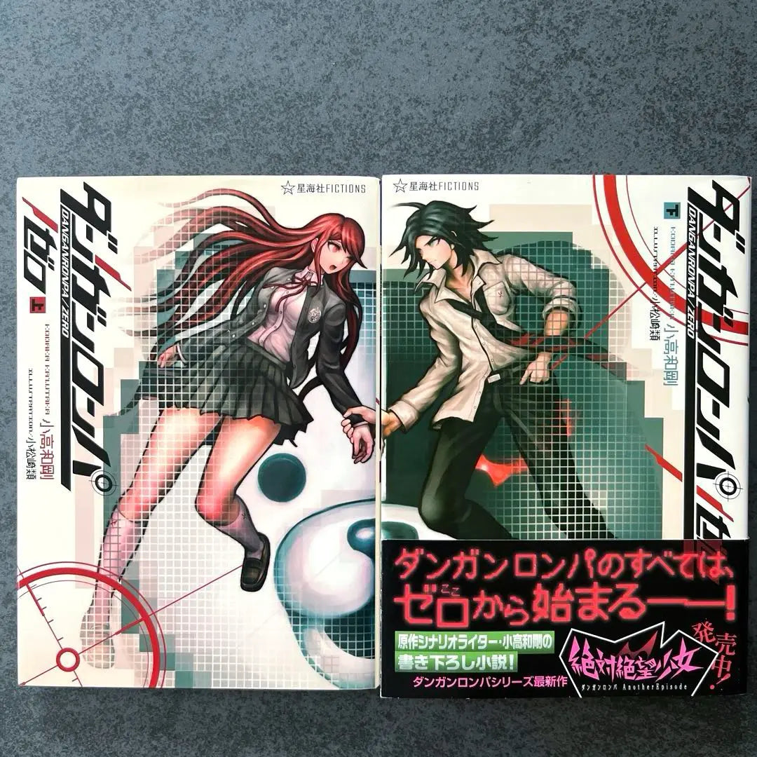 ✴︎Novel✴︎Danganronpa Zero Volumes 1 and 2 Complete Set Kodaka Kazutaka 2