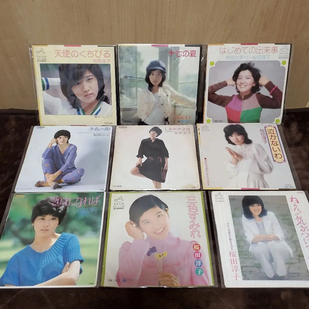 [Records Bulk Sales] Showa Women's Idol EP Records 117 (Akina Nakamori and others) | 【レコードまとめ売り】昭和女性アイドルEPレコード117枚（中森明菜他）