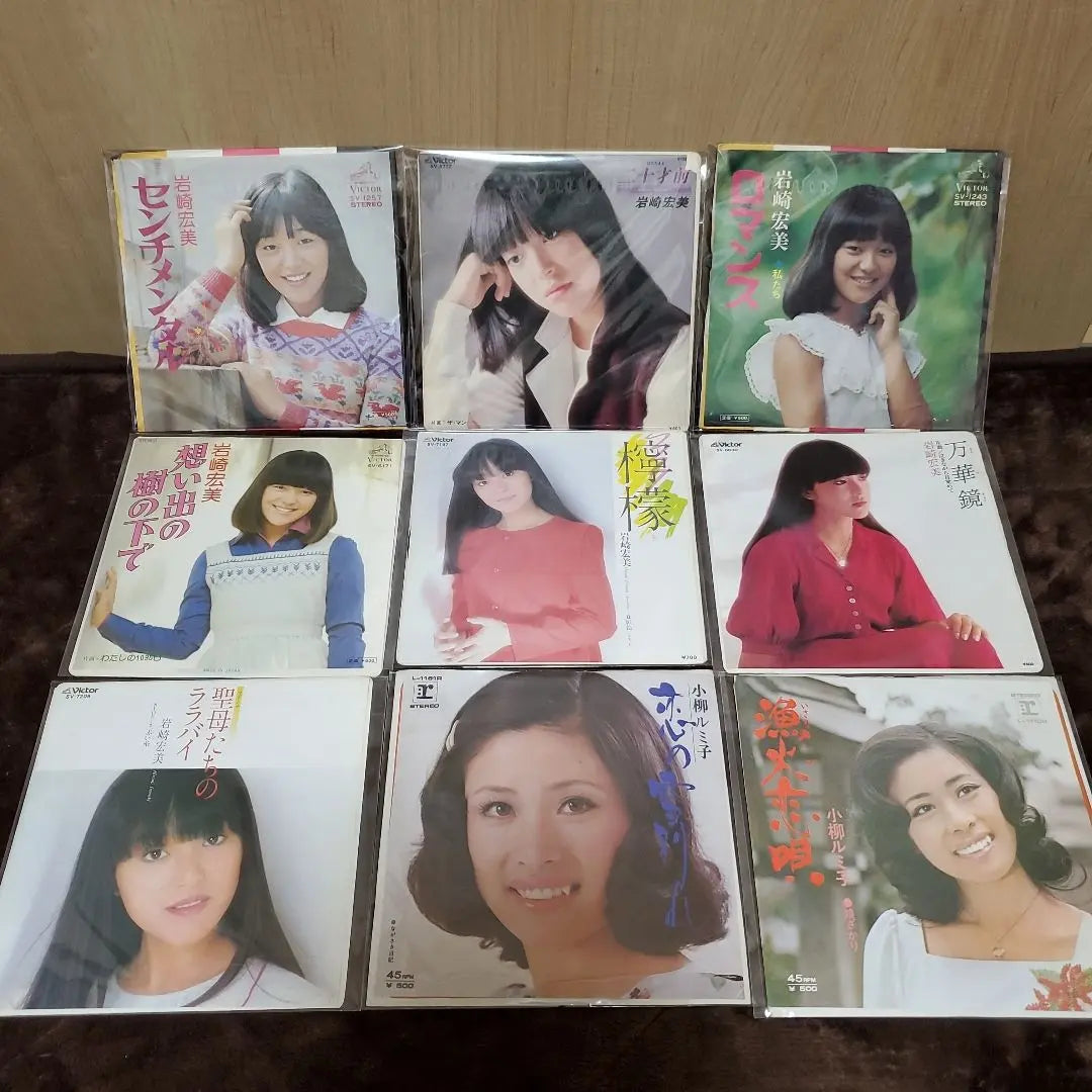 [Records Bulk Sales] Showa Women's Idol EP Records 117 (Akina Nakamori and others) | 【レコードまとめ売り】昭和女性アイドルEPレコード117枚（中森明菜他）