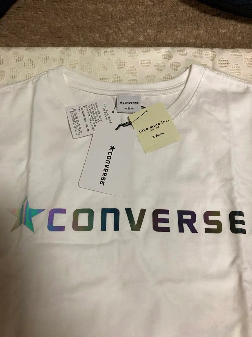 Camiseta Converse BLUE METE INC Colaboración | コンバース Tシャツ Blue mete incコラボ