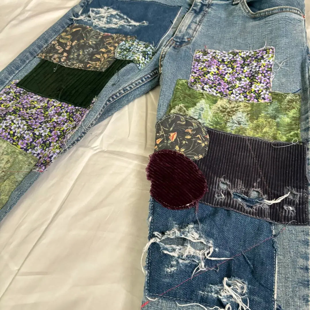 Byrowen patchwork denim rare