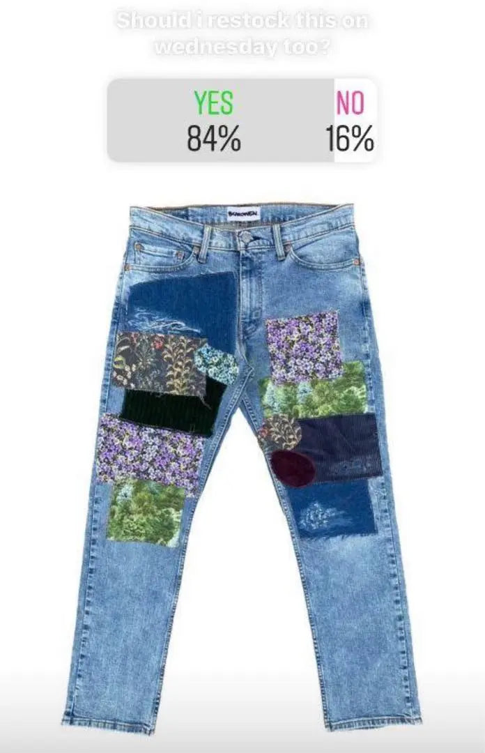 Byrowen patchwork denim rare