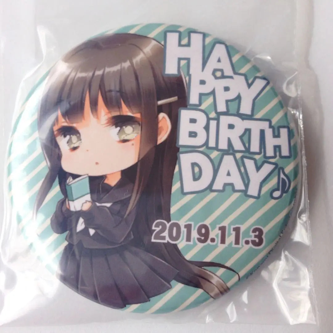 Tottori-only Hina Vita♪Shimotsuki Rin goods 5-piece set Rin birthday Limited can badge sticker