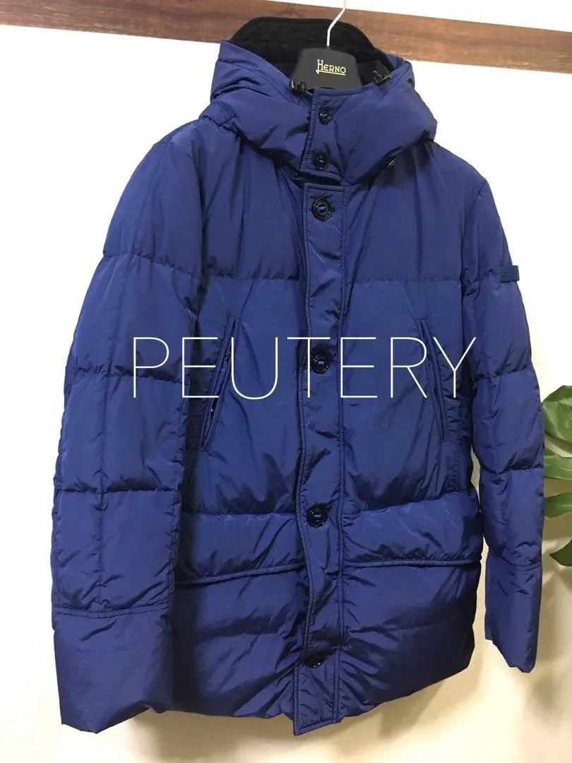 [PEUTERY] Down coat M blue