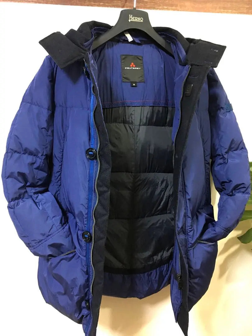 [PEUTERY] Down coat M blue