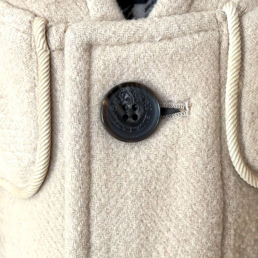 ★Rare★ Burberry Blue Label Wool Coat Melton Beige M