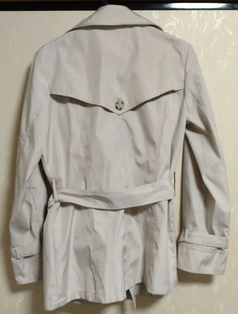 25th only Double Breasted Trench Coat with Waist Belt Used Good condition