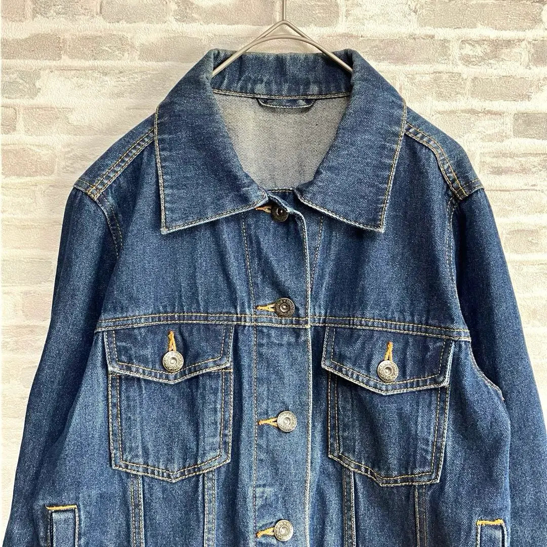 [GU JU] Denim Jacket [L] G Jean Haori 100 Spring and Fall Blue