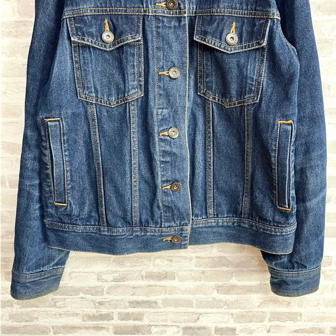 [GU JU] Denim Jacket [L] G Jean Haori 100 Spring and Fall Blue