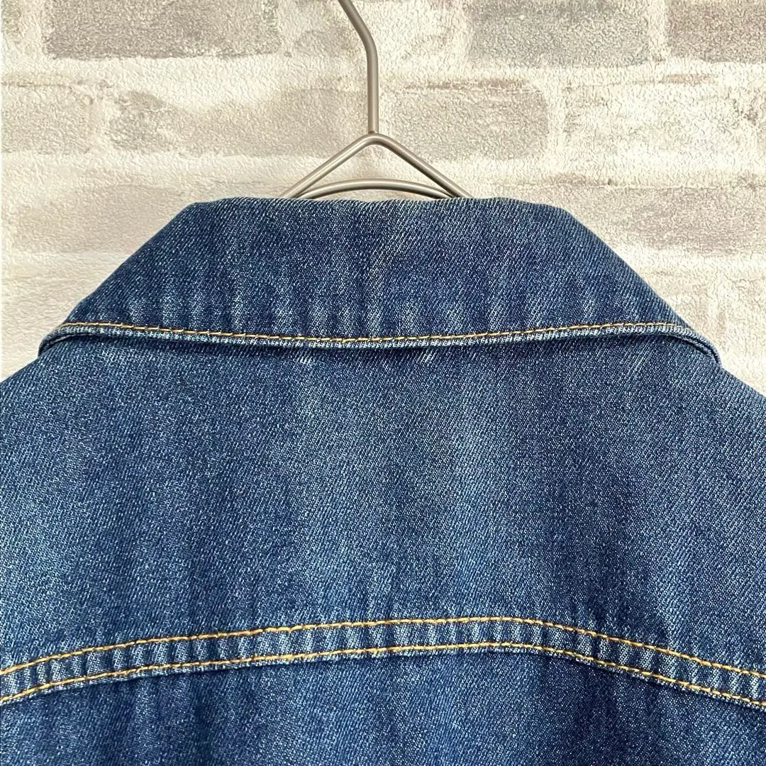 [GU JU] Chaqueta vaquera [L] G Jean Haori 100 Primavera y otoño Azul