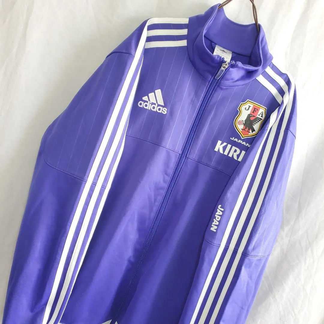 Camiseta de fútbol de la selección japonesa de fútbol de la JFA de Adidas, azul samurái, Japón