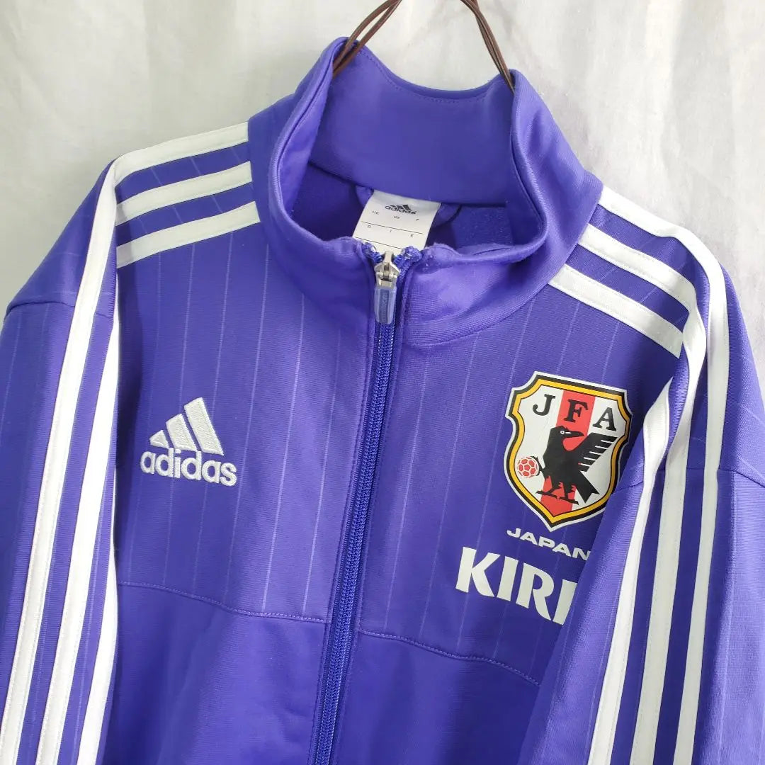 Camiseta de fútbol de la selección japonesa de fútbol de la JFA de Adidas, azul samurái, Japón