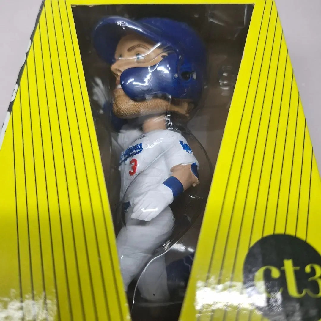 ⭕Staff distribution items⭕Chris Taylor Bobblehead Dodgers 2022 d310