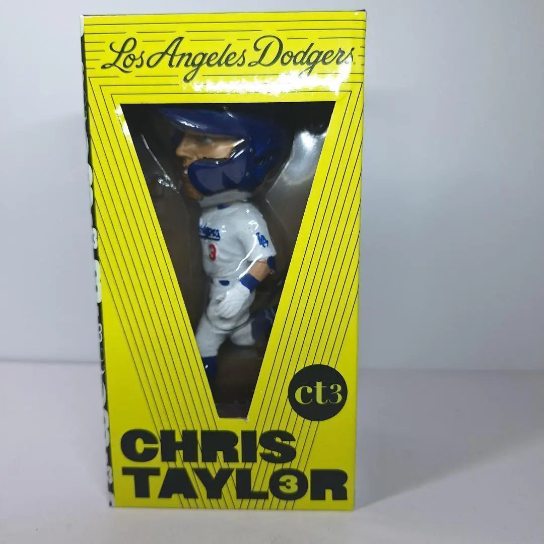 ⭕Staff distribution items⭕Chris Taylor Bobblehead Dodgers 2022 d310