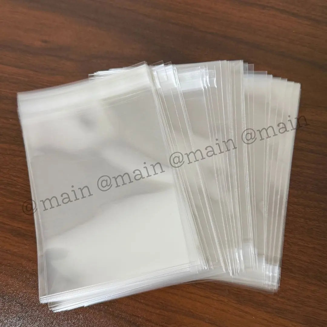 OPP bag with tape B7 Photo L size 100 sheets Transparent Wrapping Small item Small