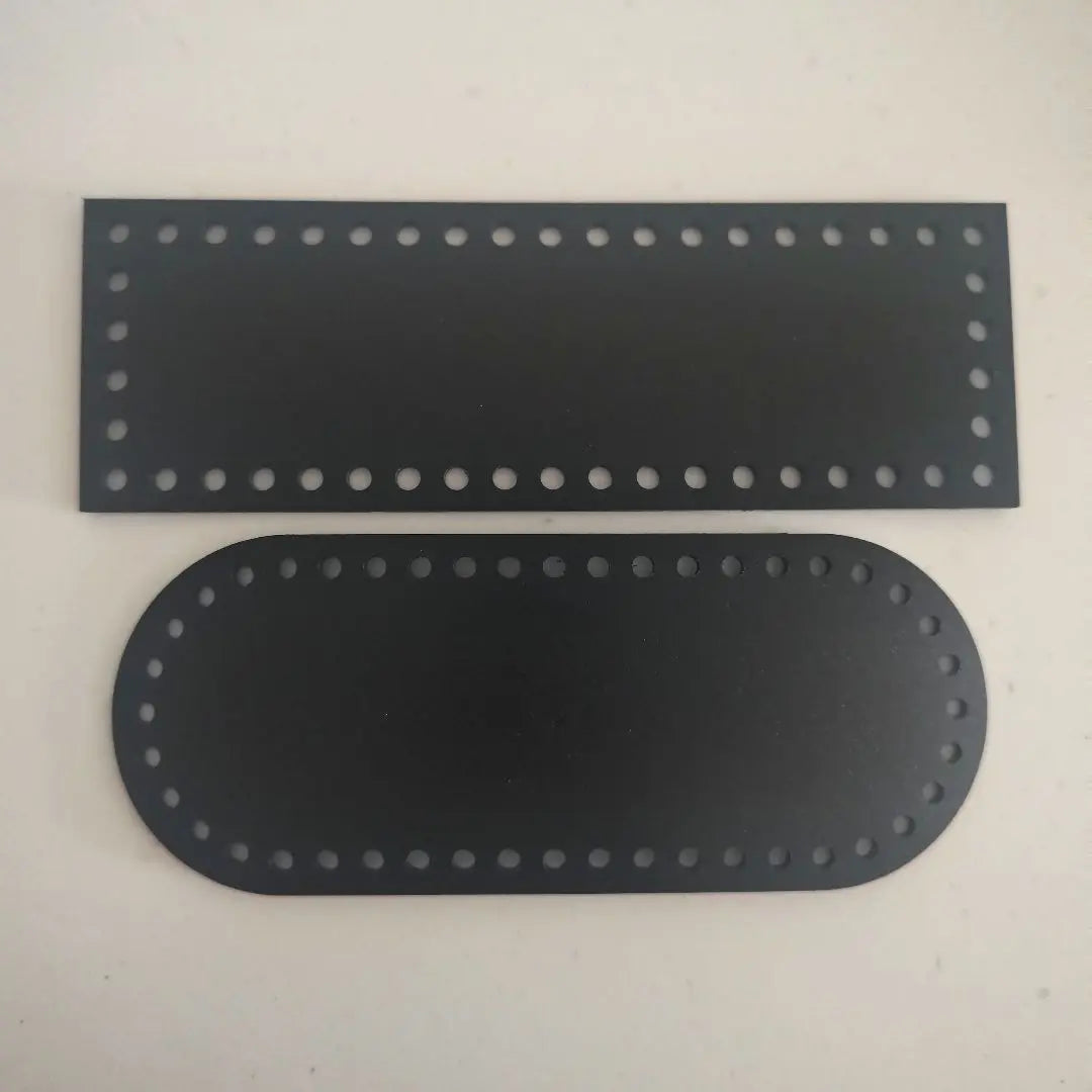 [New unused] Bag bottom plate handmade bag material bottom plate polycarbonate | 【新品未使用】バッグ底板 ハンドメイドバッグ資材 底板 ポリカーボネート