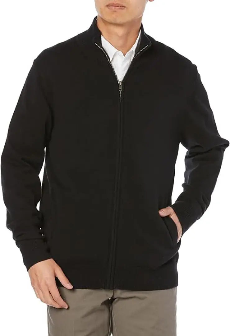 Amazon Essentials] Sweater Zip-Up Cotton Men's