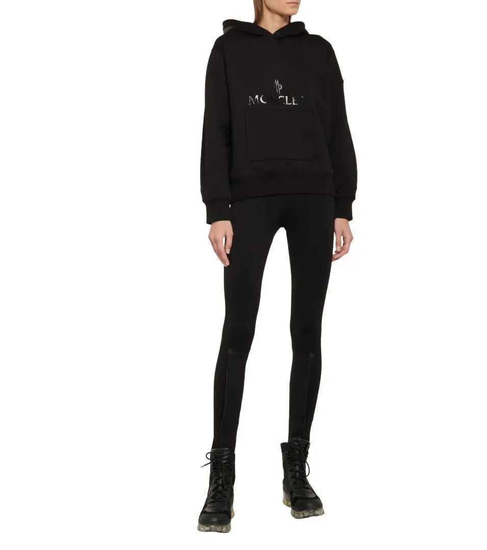 [Nueva y sin usar] MONCLER HOODIE SWEATER sudadera con capucha S negra