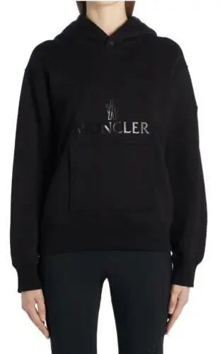 [New and unused] MONCLER HOODIE SWEATER hoodie S black