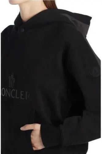 [New and unused] MONCLER HOODIE SWEATER hoodie S black