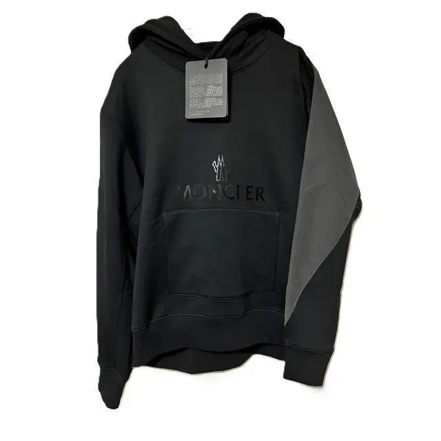 [Nueva y sin usar] MONCLER HOODIE SWEATER sudadera con capucha S negra