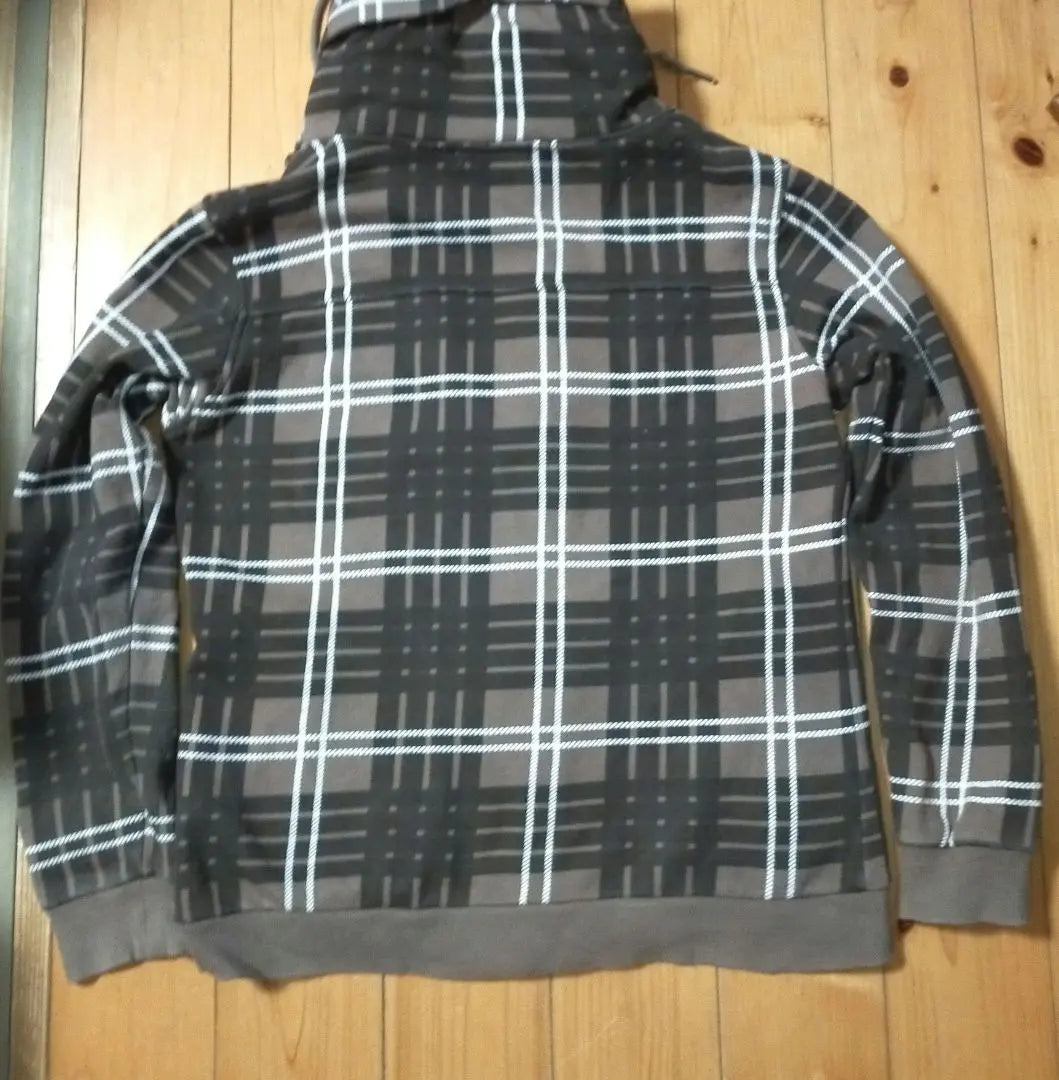 TATE hooded plaid jumper 100 (175)