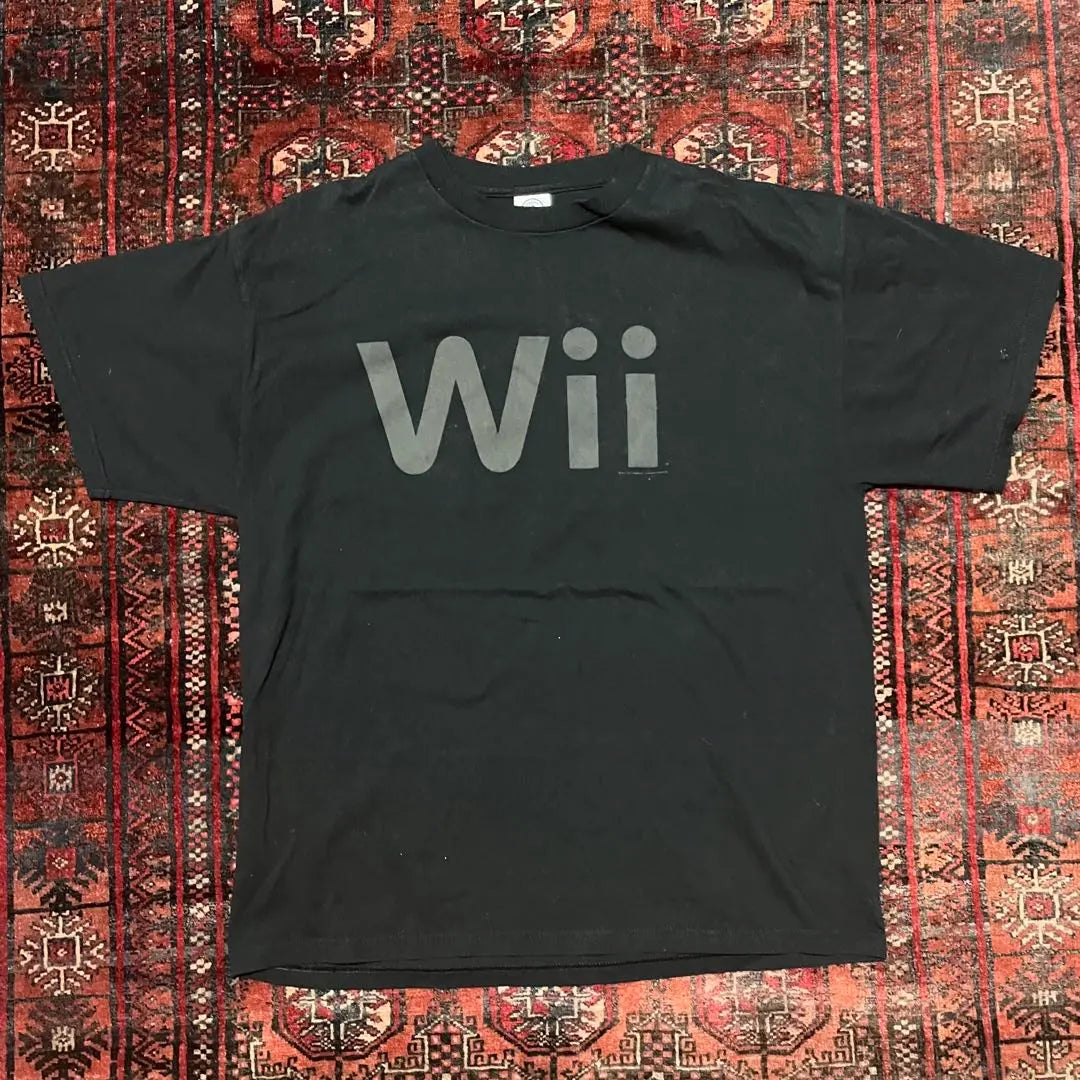 Camiseta oficial del juego Nintendo Wii con el logotipo de los años 00 XL