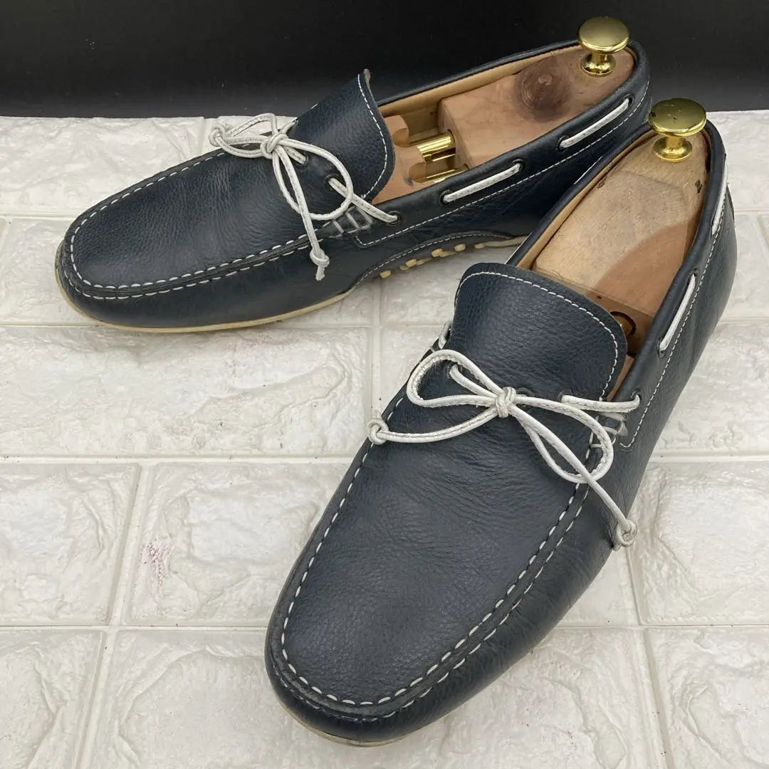 ❤️Good condition❤️REGAL Deck Shoes Driving 954R Grained Leather