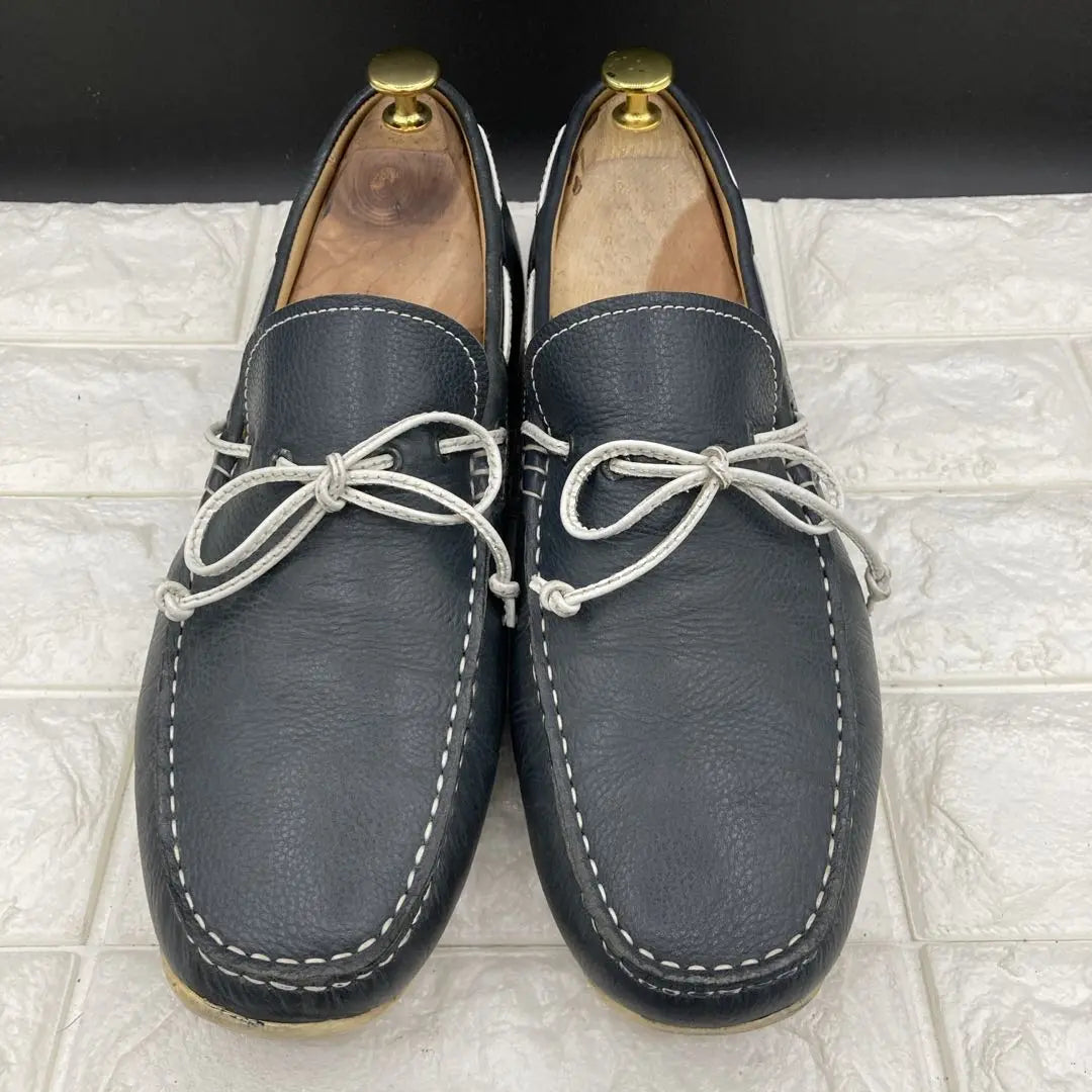 ❤️Good condition❤️REGAL Deck Shoes Driving 954R Grained Leather