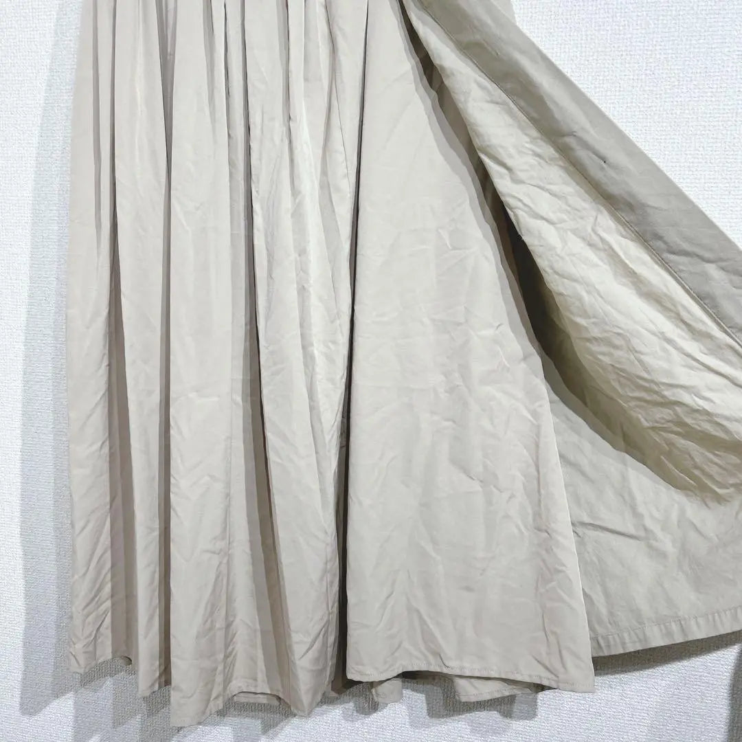 COCODEAL Skirt Pleated Wrap Skirt 1