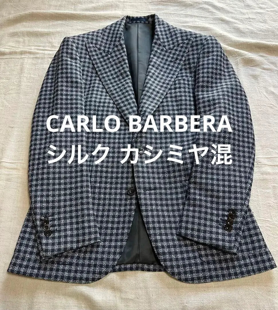 CARLO BARBERA Silk Cashmere Mixed Jacket Carlobalbera | CARLO BARBERA シルク カシミヤ混 ジャケット カルロバルベラ