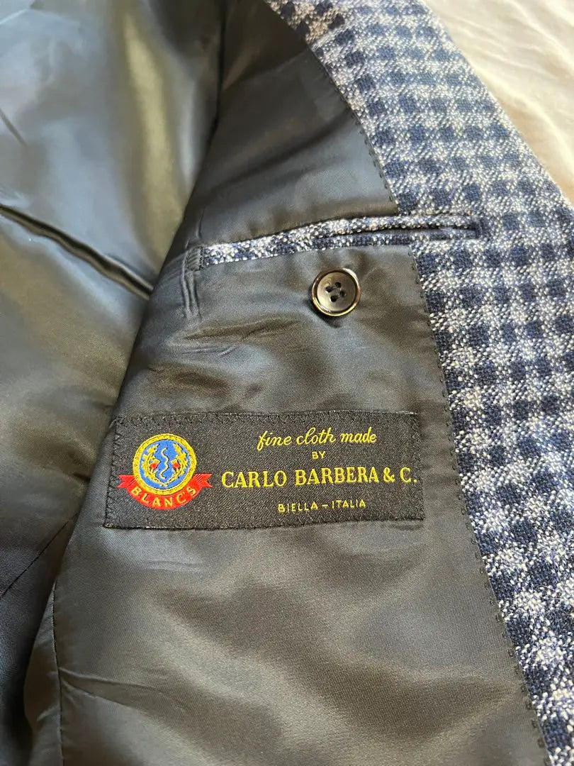 CARLO BARBERA Silk Cashmere Mixed Jacket Carlobalbera | CARLO BARBERA シルク カシミヤ混 ジャケット カルロバルベラ