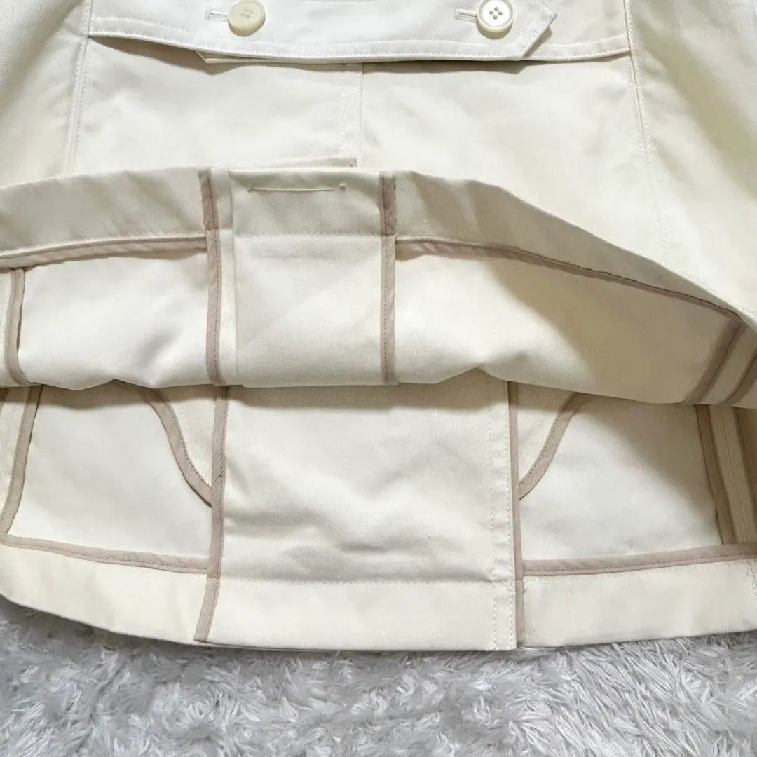 Theory theory short trench coat