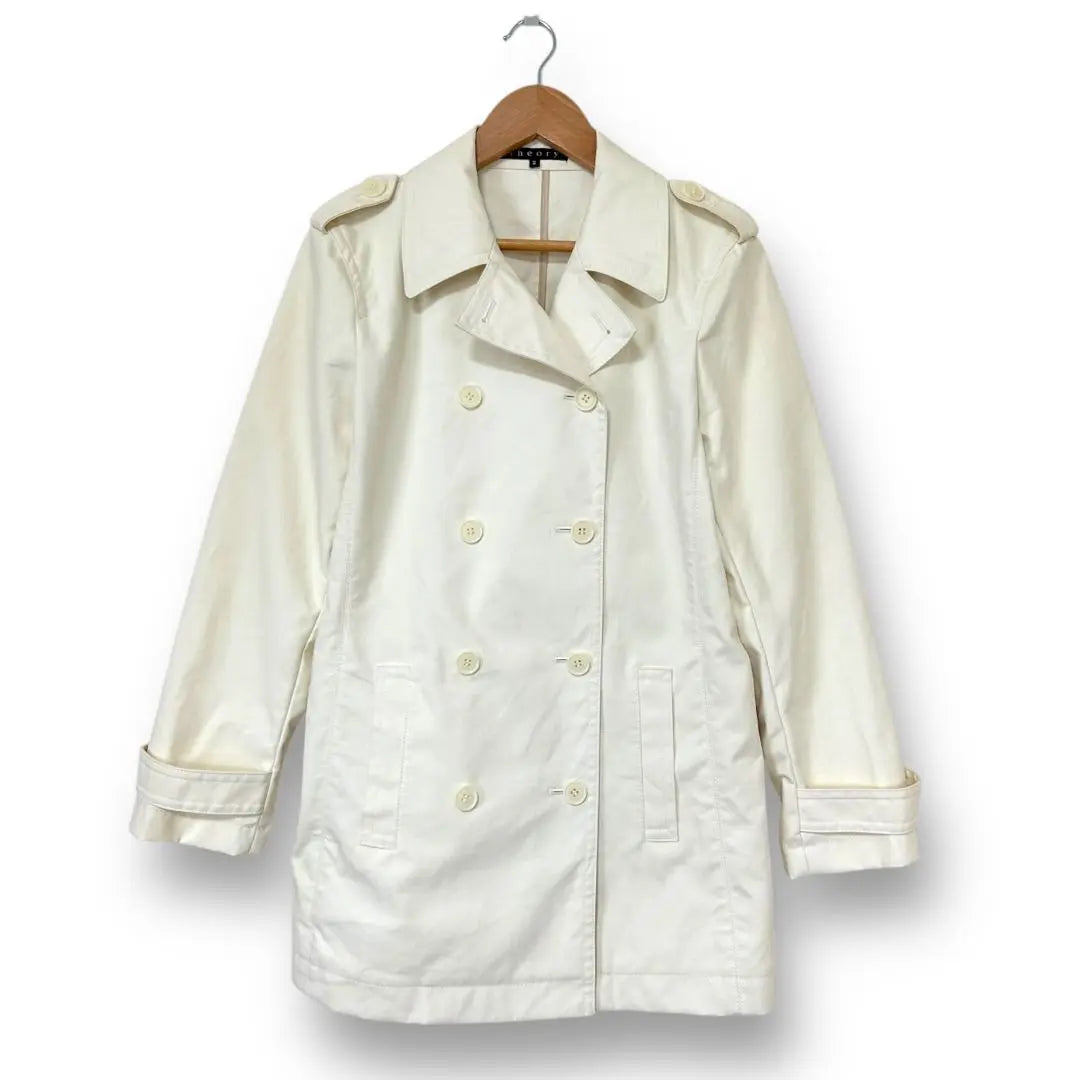 Theory theory short trench coat