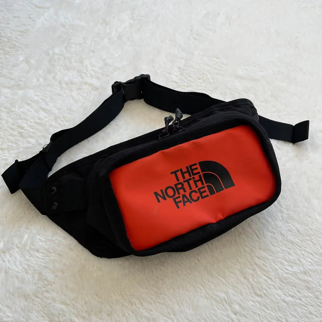 THE NORTH FACE Body Bag Waist Pouch Orange/Black