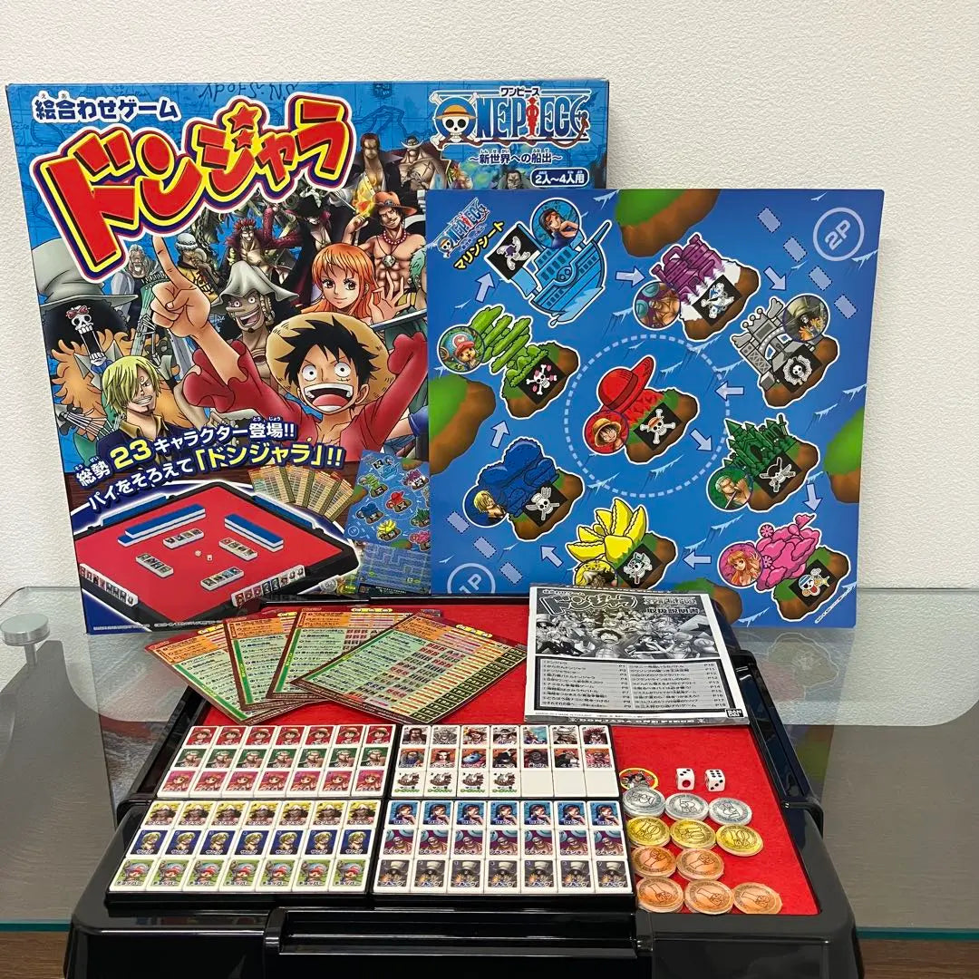 One Piece Donjara Board Game ONE PIECE Ship to the New World