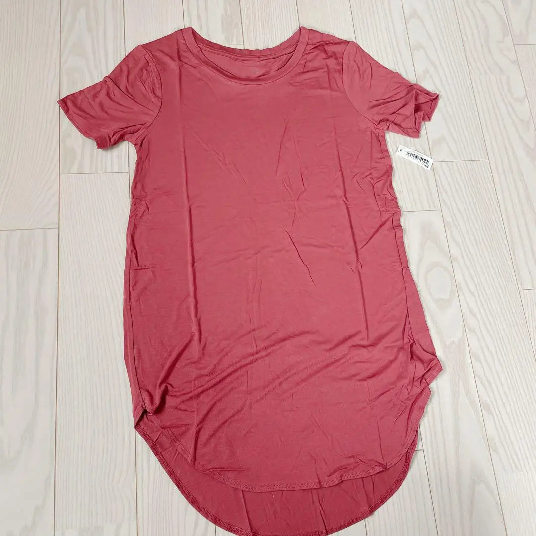 ⭐️Anonymous delivery⭐️Women's long T-shirt, pink brown, exercise, work, breathable