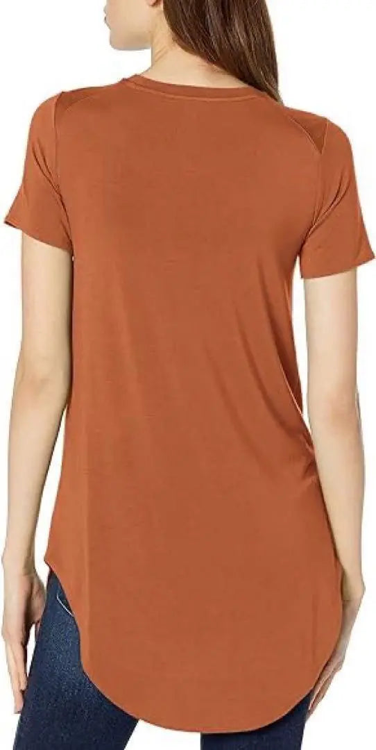 ⭐️Anonymous delivery⭐️Women's long T-shirt, pink brown, exercise, work, breathable