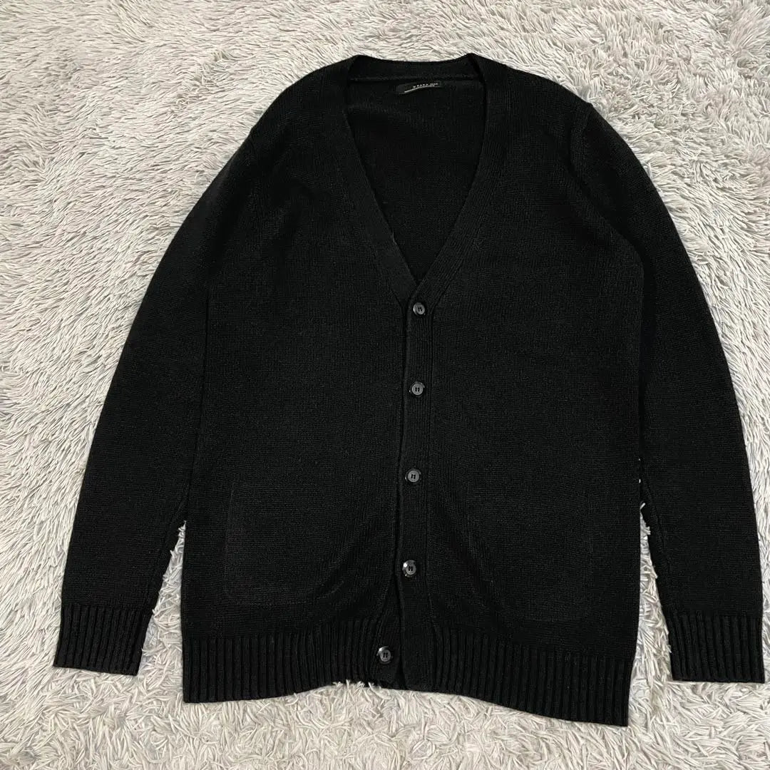 BLACK TAG by ZARA MAN ZARA Long Cardigan Black XL