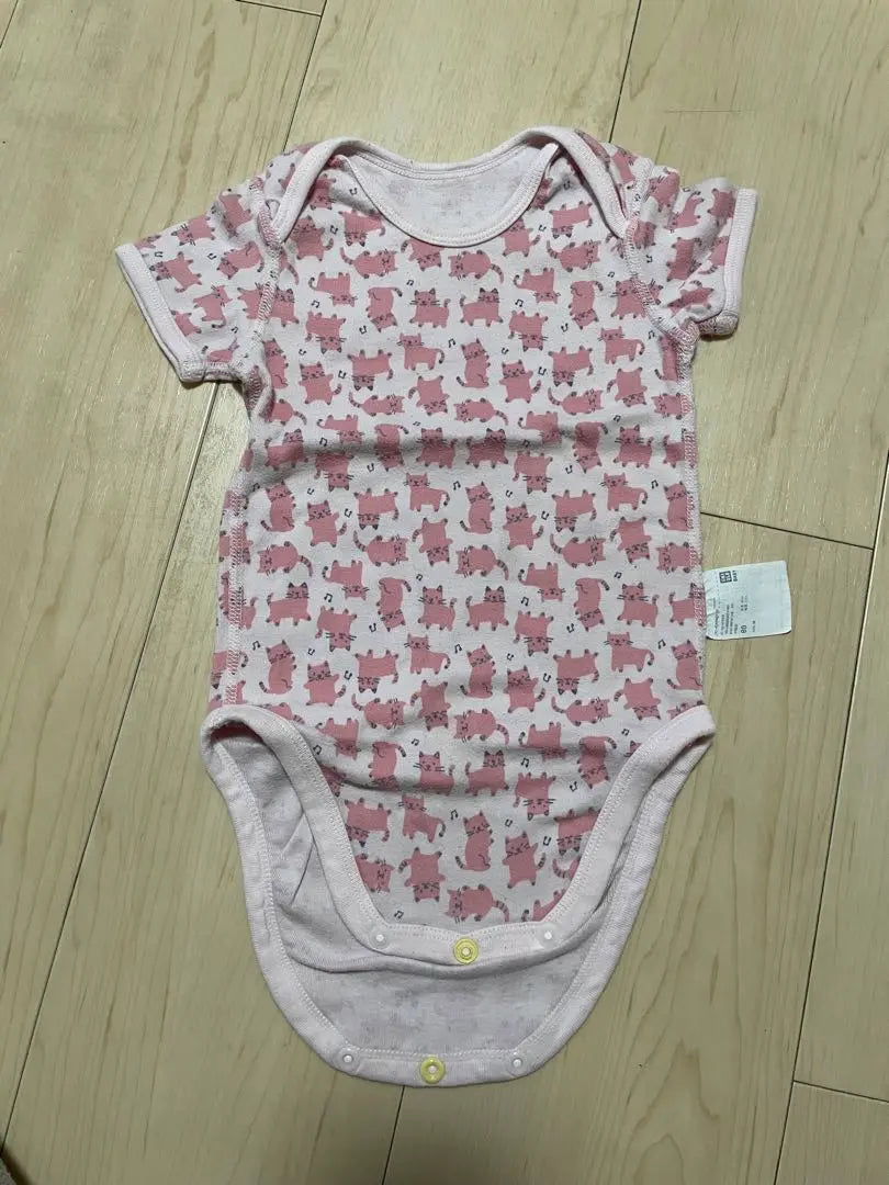 UNIQLO Cat Bodysuit 80