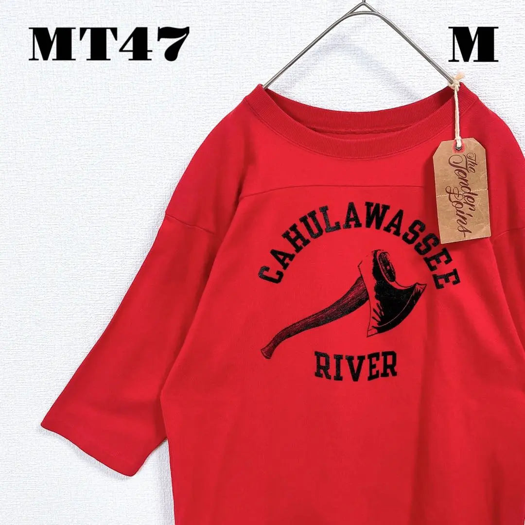 ★Limited listing★ TENDERLOIN long sleeve T-shirt long T-shirt NFL red red M