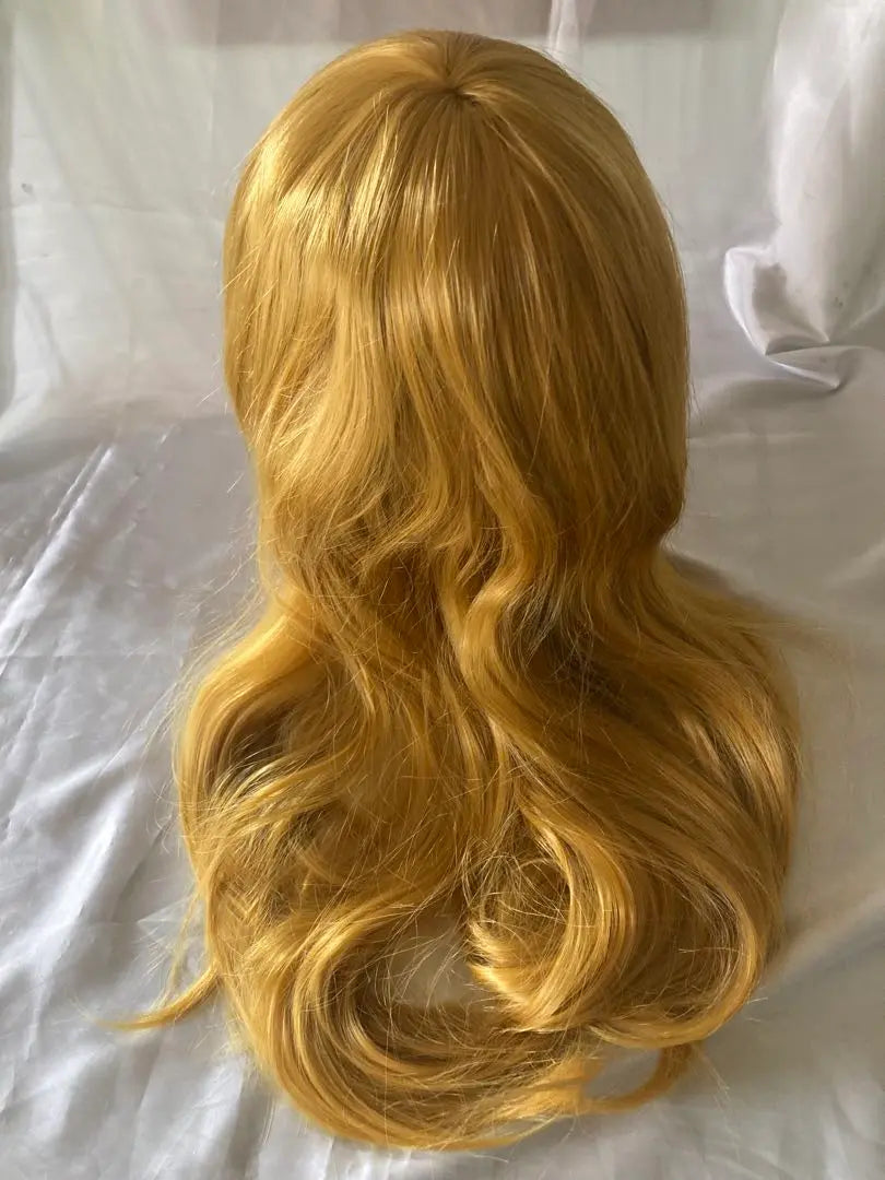 Wig (blonde long wave style)