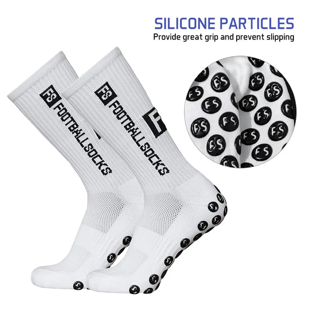 Calcetines deportivos, conjunto de 3 piezas, calcetines de compresión, antideslizantes, montañismo, maratón