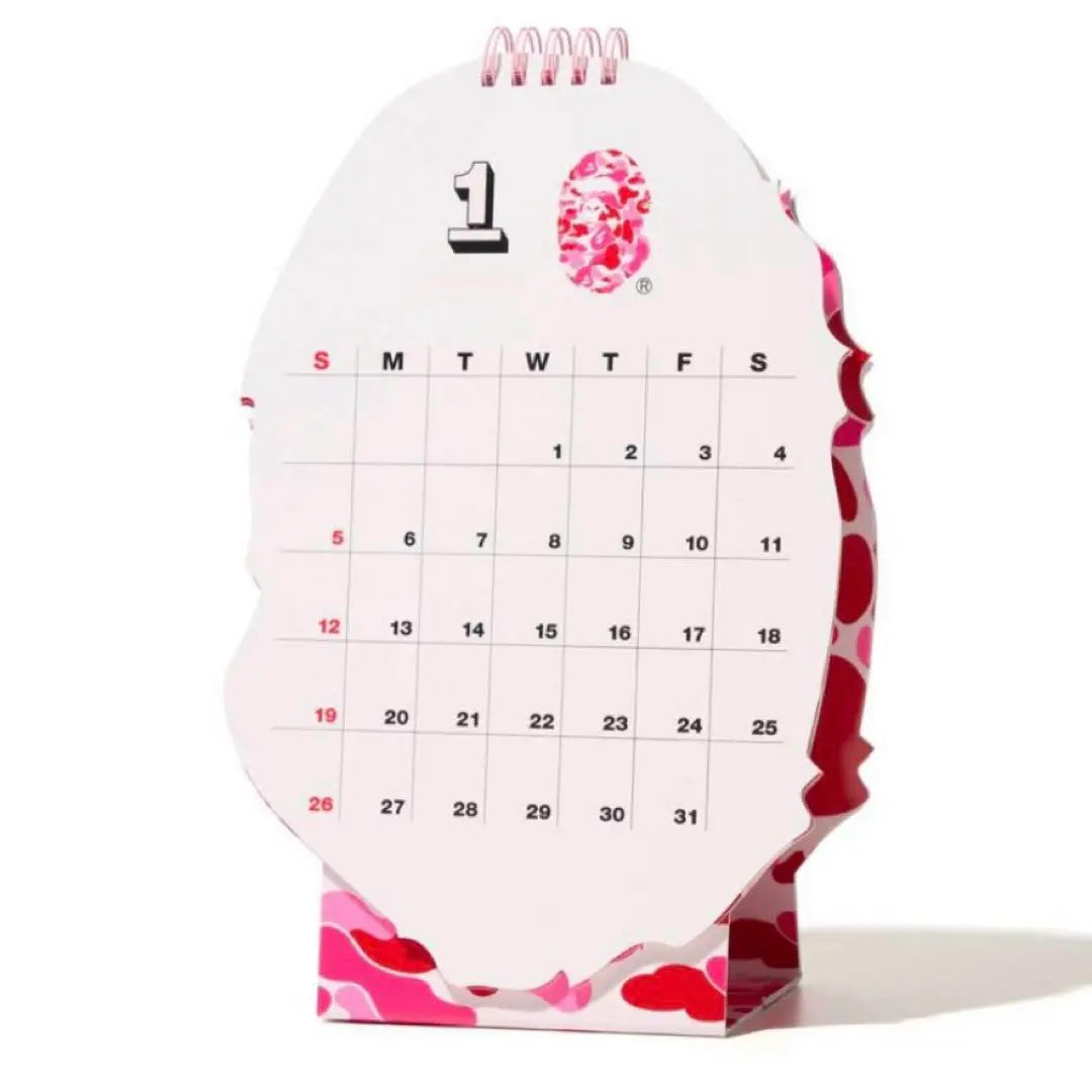 [Great deal] A BATHING APE Calendar - Pochi bag and sticker